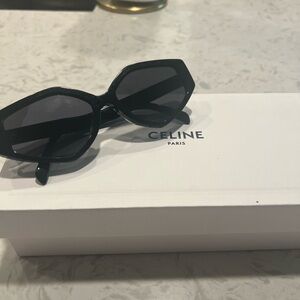 Celine 57mm Geometric Sunglasses